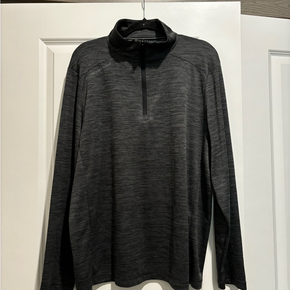 Men's Black Quarter-Zip